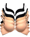 Max Lift Bra Plunge Push up Double Padded add 2 cup size 1290