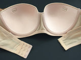 PACK OF 6 WOMEN'S BRA PLUS SIZE STRAPLESS UNDERWIRE T-SHIRT BRAS ALL DAY COMFORT 1502 D DD