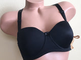 PACK OF 6 WOMEN'S BRA PLUS SIZE STRAPLESS UNDERWIRE T-SHIRT BRAS ALL DAY COMFORT 1502 D DD
