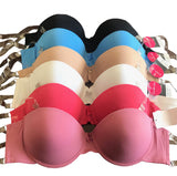 6 pack of Women's Bra Multi-Way Clear Back & Straps Dancer PROM WEDDING Underwire Push Up bras 322